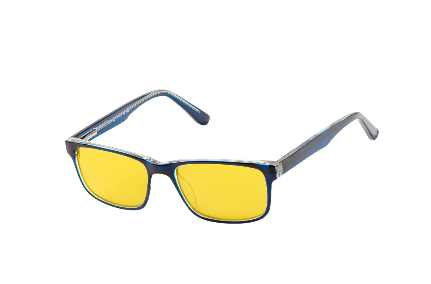 Theo Light Sensitivity Glasses Angled View