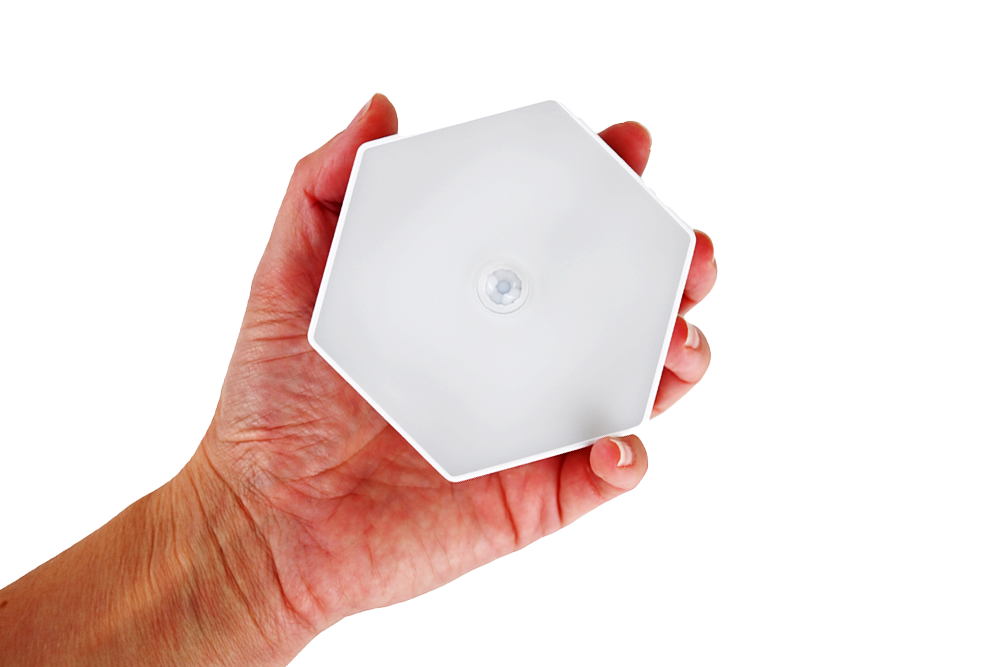 Hand Holding Motion Sensor Night Light