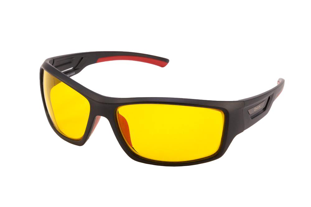 Onyx Light Sensitivity Glasses Prescription Angled View