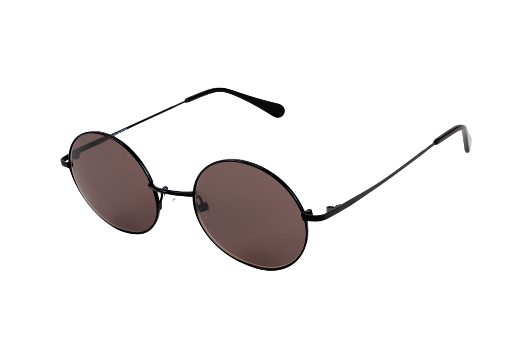 Lennon Sunglasses (Brown) Angled View