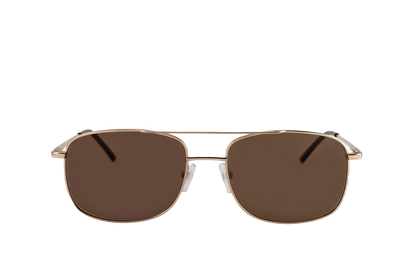 Magnum Sunglasses (Brown) Front View