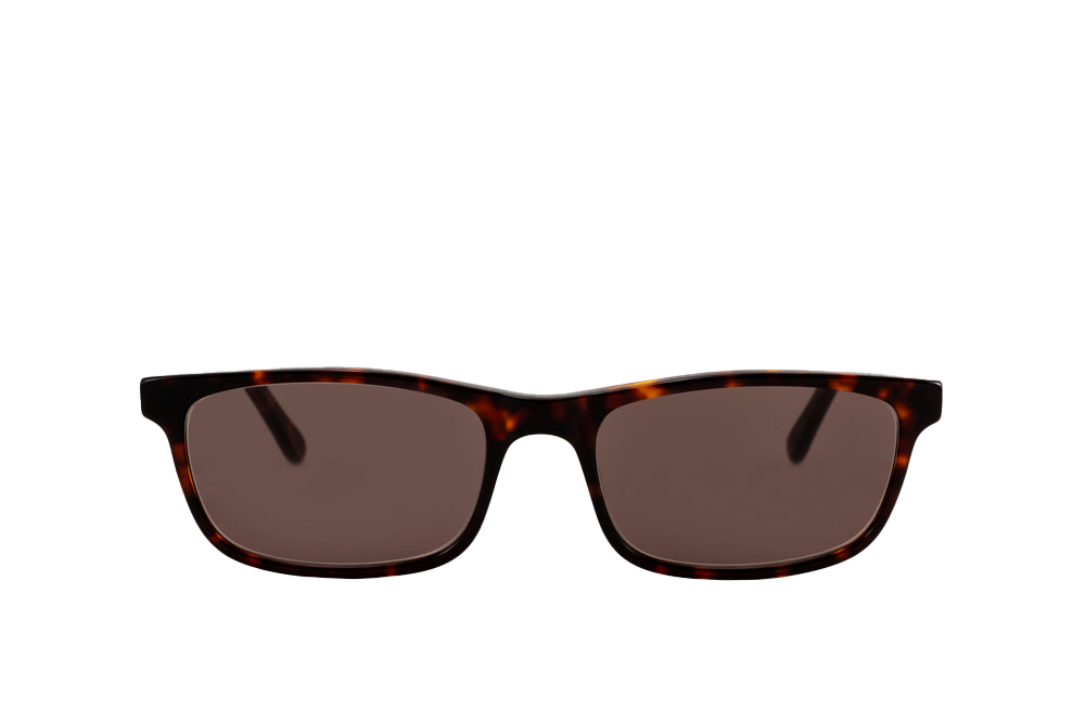 Tortoise Shell Sunglasses (Brown) Front View